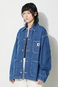 Τζιν μπουφάν Carhartt WIP OG Michigan Coat μπλε I031923.106