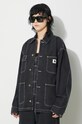 Carhartt WIP kurtka jeansowa OG Michigan Coat czarny I031923.8906