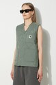 Carhartt WIP vest Skyler Vest green I032991.1YFXX
