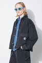 Carhartt WIP denim jacket Garrison Jacket black I033349.894J