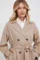 beige Geox trench W4522R-T2981 W TOPAZIO