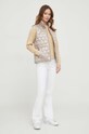 Geox gilet in piuma W4525G-T3043 W MYLUSE W4525G.T3043.F5247 beige SS24