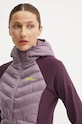 Μπουφάν Jack Wolfskin Routeburn Pro Hybrid μωβ 1710863