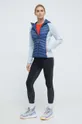 Outdoor jakna Jack Wolfskin Routeburn Pro Hybrid plava