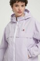 Tommy Jeans kurtka fioletowy DW0DW17747
