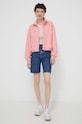 Tommy Jeans kurtka DW0DW18139 różowy AW24