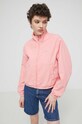 Tommy Jeans geacă roz DW0DW18139