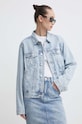Îmbrăcăminte Tommy Jeans geacă din denim DW0DW18331 albastru