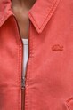 Lacoste kurtka jeansowa czerwony BF6944