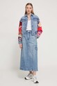 Desigual geacă din denim 24SWED01 multicolor SS24