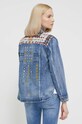 Îmbrăcăminte Desigual geacă din denim 24SWED13 albastru