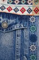 Desigual geacă din denim 24SWED13 albastru