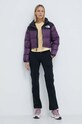 The North Face kurtka puchowa NUPTSE SHORT NF0A5GGEV6V1 fioletowy SS24