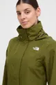zöld The North Face szabadidős kabát Sangro