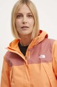 Μπουφάν The North Face πορτοκαλί NF0A7QEUZQI1