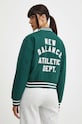 Odzież New Balance kurtka bomber WJ41509NWG WJ41509NWG zielony