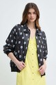 Bomber bunda Karl Lagerfeld x Darcel Disappoints černá 241W1460