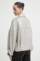 Îmbrăcăminte IRO geacă cu aspect de cămașă WM137SUZEL argintiu