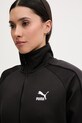 Puma кофта на замке женская T7 Track чёрный 624328
