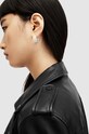AllSaints bőrdzseki BALFERN fekete WL190Z