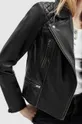 Usnjena jakna AllSaints CARGO črna