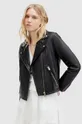 AllSaints geaca de piele DALBY negru WL196Z