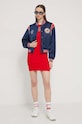 Tommy Jeans kurtka bomber Archive Games DW0DW18535 granatowy SS24