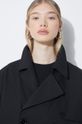 MM6 Maison Margiela jacheta de bumbac S62AN0126 negru