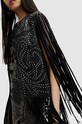 AllSaints vesta din piele ELIAS GILET W040LA negru SS24