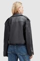 AllSaints giacca in pelle DAYLE BIKER nero WL557Z