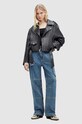 Δερμάτινο μπουφάν AllSaints DAYLE BIKER WL557Z