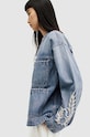 Τζιν μπουφάν AllSaints TERRI WORKWEAR JACKE μπλε WO549Z
