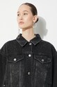 KSUBI denim jacket Oversized Jacket Krystal Noir WSP24JK013 black