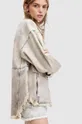 Rifľová bunda AllSaints HETTIE DENIM SHACKET 100 % Bavlna
