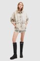 AllSaints geacă din denim HETTIE DENIM SHACKET W033PA gri