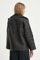 Odzież By Malene Birger kurtka skórzana BEATR ISSE Q71742002Z czarny