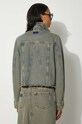 Îmbrăcăminte GANNI geacă din denim Overdyed Heavy Denim Jacket J1478 maro