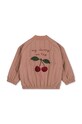 DÍVKA Dětská bomber bunda Konges Sløjd JUNO FRILL BOMBER JACKET KS100322 růžová