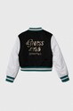 Детско яке бомбър Guess J4RL01.WFYU0.PPYH черен SS24
