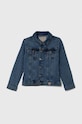 Guess geacă din denim pentru copii necaptusit albastru J4RL10.D4GV0.PPYH