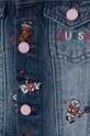 Dziewczynka Guess kurtka jeansowa dziecięca K4RL01.D45E0.PPYH niebieski