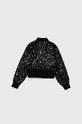 Calvin Klein Jeans kurtka bomber dziecięca IG0IG02332.PPYH czarny SS24