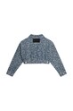 Fete Marc Jacobs geacă din denim pentru copii W60171.156 albastru