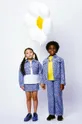 Dječja traper jakna Marc Jacobs Za djevojčice