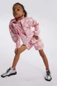 roza Dječja traper jakna Marc Jacobs Za djevojčice