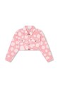 Дитяча джинсова куртка Marc Jacobs W60200.156 рожевий SS24