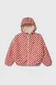rdeča Otroška jakna Tommy Hilfiger Dekliški