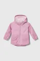 rosa Columbia giacca neonato/a Rainy Trails Fleece Ragazze