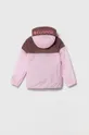 Otroška jakna Columbia Challenger Windbrea roza