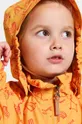 pomarańczowy Didriksons kurtka przeciwdeszczowa dziecięca NORMA KIDS PR JKT 3